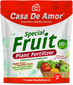 Casa De Amor Special Fruit Plant Fertilizer Nourish for Bigger Healthier Fruits 200 gm Fertilizer Price in India Buy Casa De Amor Special Fruit Plant Fertilizer Nourish for Bigger Healthier Fruits