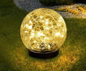 Solar ball lights outdoor deals