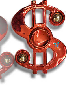 Shivsoft Mettalic Big Size Dollar Fidget Puzzle Ball Bearing