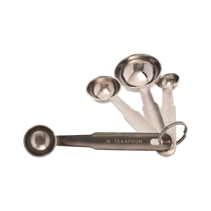 Set of 4 measuring spoons Stainless Steel Measuring Spoon