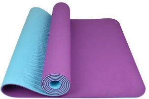 WiseLife Printed Yoga Mat + Yoga strap (TPE Material 6mm Extra thick Extra  long and wide Exercise mat for workout, fitness, yoga and pilates) (Green)  : : Sports, Fitness & Outdoors
