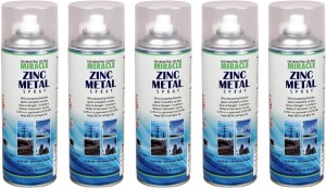 miracle Aerosol Zinc Metal Galvanising Silver Spray Paint 500 ml Price in  India - Buy miracle Aerosol Zinc Metal Galvanising Silver Spray Paint 500 ml  online at