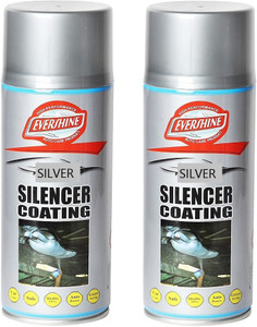 Black spray paint for bike sales silencer