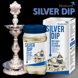 Modi Care Silver Dip Instant Silver Cleaner Sparkling Clean Silver Metal  --300ml