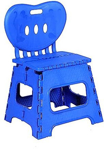Foldable stool with back store