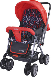LITTLE Pumpkin Kiddie Kingdom Baby Stroller Pram for kids Red