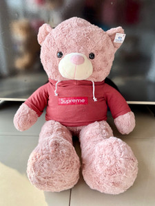 Supreme hoodie teddy bear store