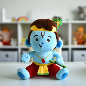 Little krishna top soft toy