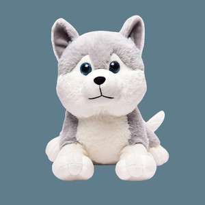 PromoCart Stuffed Soft Toy for Kids hus ky Dog Puppy Animal Toy