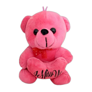 Soft Teddy Bear with small heart gift - 18 cm
