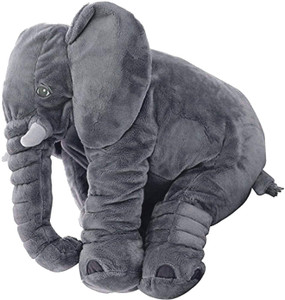 Grey elephant pillow clearance