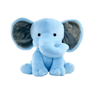 Sitting Elephant Plush Soft Toy - 20 cm