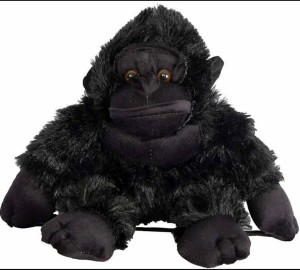 Black gorilla cheap stuffed animal