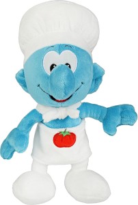 Smurf Cook Plush Soft Toys for Kids, Boys & Girls, Age 3 Years and above - 30  cm - Cook Plush Soft Toys for Kids, Boys & Girls, Age 3 Years and