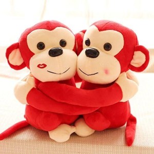 R k Lovely Stuffed Soft Toy Talking Soft Plush Couple Monkeys Plush Stuffed Animal 15 cm Stuffed Soft Toy Talking Soft Plush Couple Monkeys Plush Stuffed Animal Buy Monkey