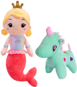 Unicorn sales mermaid plush