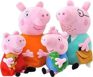 Fluffy outlet pig toy