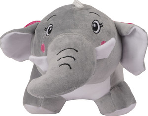 Wrodss Soft Grey Dumbo Elephant Toys For Kids 7 inch Soft Grey