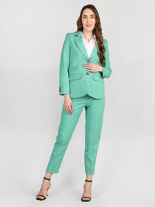 DLANXA DLANXA Women Wear Blazer and Trouser Formal Suit Solid Women Suit Buy DLANXA DLANXA Women Wear Blazer and Trouser Formal Suit Solid Women Suit Online at Best Prices in India