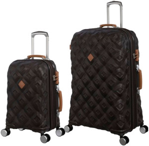 It luggage natural 28 inch hard shell suitcase top