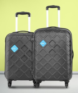 Mosaic Hard luggage Combo Set (Cabin, Medium, Large) - Black