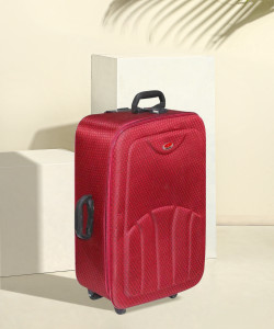 rk collection suitcase bag Cabin Check in Set 3 Wheels 24 inch maroon Price in India Flipkart