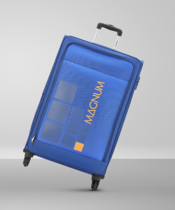 Safari STORM 77 4W Expandable Check in Suitcase 4 Wheels 31 inch BLUE Price in India Flipkart