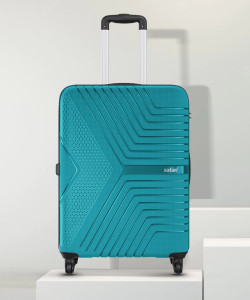 SAFARI ZENO 66 Check in Suitcase 4 Wheels 26 inch TEAL GREEN Price in India Flipkart