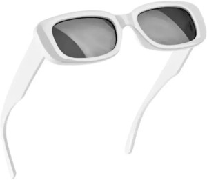Buy GRECCY Rectangular Sunglasses Black For Men & Women Online
