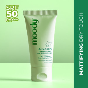 Sunscreen - SPF 50 PA++++ AcneXpert Mattifying Sunscreen SPF 50 PA ++++ Niacinamide for Oil & Acne Control