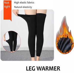 Raahinya Woolen Leg Warmer Knee Cap Cover High Socks for men and
