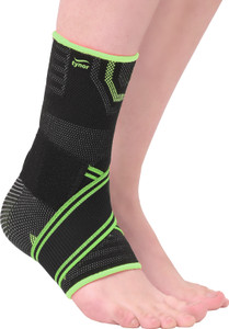 Ankle Binder Air Pro, Black & Green, Medium, 1 Unit Ankle Support