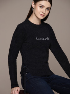 Bebe black sale sweater