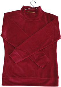 Red velvet shop sweater mens