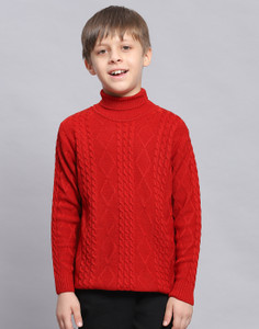Red best sale turtleneck boys