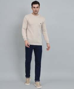 Cream color shop sweater men