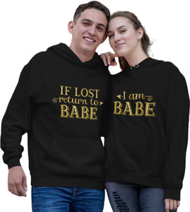 Letshandcraft Full Sleeve Printed Couple Sweatshirt Flipkart