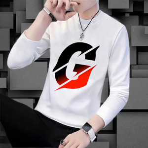 Master g Typography Men Round Neck White T Shirt Buy Master g