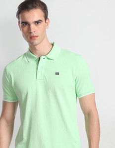 Arrow Sport Solid Men Polo Neck Green T Shirt Buy Arrow Sport Solid Men Polo Neck Green T Shirt Online at Best Prices in India Flipkart