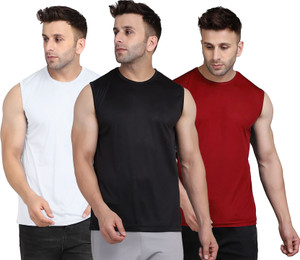 Sleeveless t shirts flipkart hot sale