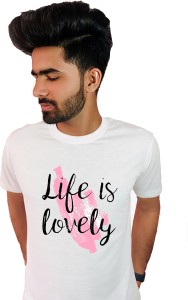 BalSo Typography Men Round Neck White T-Shirt - Buy BalSo Typography Men  Round Neck White T-Shirt Online at Best Prices in India