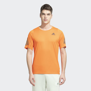 Orange and white adidas t shirt hot sale