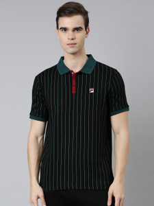 Fila striped polo hotsell