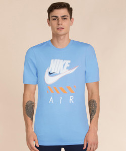 Nike air blue shirt best sale