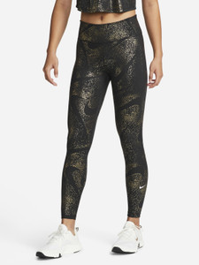 NIKE Self Design Women Black Tights Buy NIKE Self Design Women