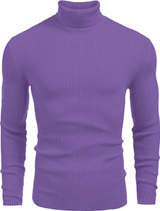 Lavender turtleneck men clearance