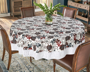 The Furnishing Tree Self Design 6 Seater Table Cover Buy The