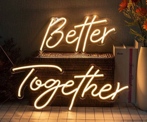 Warm white neon sign shop