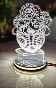 Couple Gift - Anniversary Gift - LED TABLE LAMP