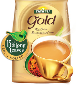 Gold Tea Pouch Black Tea Pouch